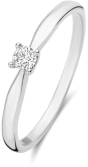 De la Paix Christine Ring mit Diamant, 60, Weißgold, Diamant