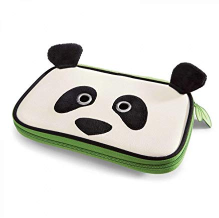 NICI 41098.0 - Wild Friends -Mäppchen Panda Kunstleder/Plüsch 12, 3x21cm