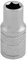 Draper 16510 1/4 Square Drive Micro Satin Chrome Metric Socket, 6 mm Size