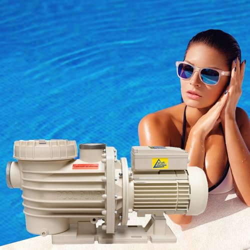 Bomba de piscina, bomba de piscina - bomba de filtro piscina/piscina, ahorro de energía, fiable y eficaz, fácil limpieza del filtro (2000W-380V)