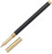 Gullor Einfallsreichtum Handgefertigten Holz Rollerball, Messingkappe, Unterschrift Roller Schwarz Tinte Für Office-Geschäf, Schwarz