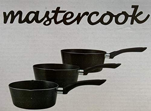 Mastercook 3pcs Aluminum Sauce pan Without lid (NS-106)