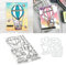 ECMQS Heißluftballon 1 Satz DIY Stanzschablonen Und Stempel Scrapbooking Stanzmaschine Schablonen Stanzformen Für DIY Scrapbooking Fotoalbum Dekor