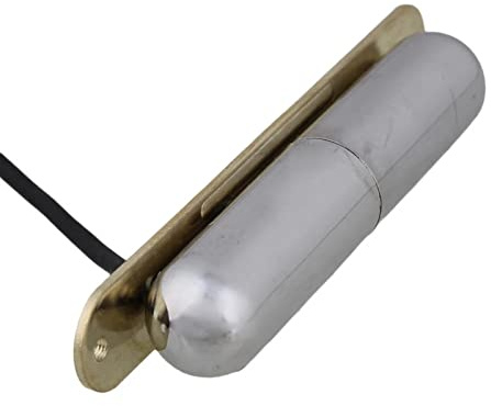 ZENGXUE Lippenstift-Tube-Single-Coil-Pickup-Gitarren-Pickup Humbucker Tonabnehmer Set (Color : Chrome)
