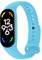 OcioDual Cinturino di Ricambio in Silicone, Blu Chiaro, Compatibile con Xiaomi Band 7 6 5, Compatibile con Amazfit Band 5, Bracciale in Gomma Morbida e Flessibile, Sport Band