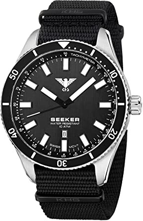 KHS Seeker Steel KHS.SEES.NB mit Natoband Schwarz