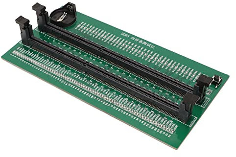 Yitre Tester di Memoria DDR3, PCB Robusto e Durevole Scheda Tester di Memoria DDR3 110 Indicatori LED per Memoria Desktop Facile da Usare