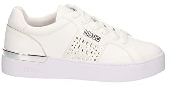 Scarpe Donna Liu-Jo Sneaker Silvia 85 in Ecopelle Bianco DS23LJ01 BA3027EX014 37