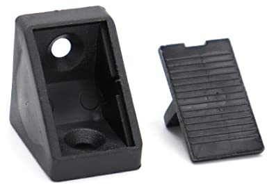 Korpusverbinder Eckverbinder Schwarz 50 Stück Kunststoffwinkel universal Wink