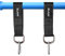 ELANI - Extra Robuster Gurt Karabiner 2X - 40cm lang - perfekt als Schaukel Befestigung Baum, Schaukel Befestigung Balken, Schaukelaufhängung Baum, Schaukelseil, Aufhängung Hängesessel