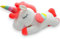 UNUS Kissen Seitenschläferkissen Einhorn 80 cm weiß