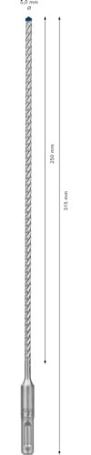 Bosch Expert SDS plus-7X - Broca para martillo perforador (5 x 250 x 315 mm)