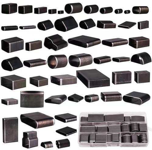52 Formen Stil Leder Stanzwerkzeug, Stanzen Handgefertigtes DIY-Stanzwerkzeug Loch Hohlstanzer Set Loch Werkzeuge für Leder