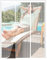 LXHFSH Magnetic Fly Screen Door 150x200cm Double Door Screen Curtain, Anti Mosquito Mesh Fly Curtain, Shut Automatically, Insect Protection Fly Curtain for Sliding Door, Patio Door, French Door