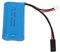 Li-Ion Rechargeable Battery, 7.4V 1500mAh Lithium Battery with 5500 Plug, Replacement Battery for RC Car Airplane Ship Model Toy