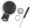 Coque de clé de voiture à 3 boutons pour BMW Mini Cooper 2007–2014 avec batterie rechargeable VL2020 et porte-clés tournevis