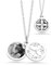 Personalisierter Foto-Anhänger für Damen | Kette mit Bildgravur | Erweiterbar Anzahl Foto Anhänger | langelebige Lasergravur | Edelstahl mit Bild Gravur | Kettenlänge verstellbar (1 Bild-Anhänger)