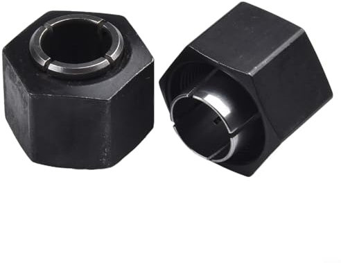 Replacement Parts for Dewalt Routers Reliable Dual Collet Set Including Common Sizes