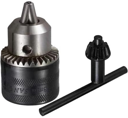 MagiDeal Mandrin de perceuse à clé, capacité de 1.5 à 13mm, mandrin de perceuse à clé B16 de 1.5 à 13mm, mandrin à Trou Conique léger, convertisseur de clé à