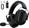 RYR Cuffie da gioco wireless per Xbox Series X|S, Xbox One, PC, PS5/4, Mac, Mobile, Switch, suono surround 3D, Bluetooth 5.3, batteria 60H, cuffie da gioco con microfono rimovibile con cancellazione