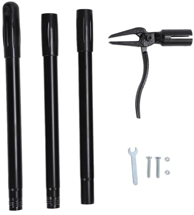 LIYJTK Unkrautstecher, Hand-Unkrautentferner für die einfache Unkrautentfernung im Garten (3 Abschnitte 128 cm / 50,4 Zoll)