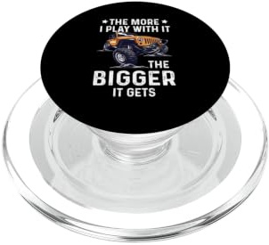 Cita de Camiones Más Que Jugando con él Cuanto más Grande se Pone PopSockets PopGrip para MagSafe