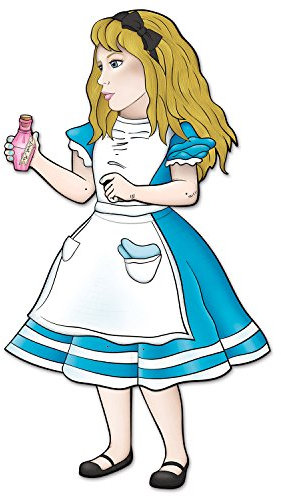 Beistle Jointed Alice im Wunderland