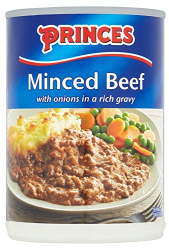 Princes Mince Lot de 6 sachets de bœuf et d'oignon 392 g