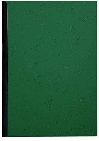 Exacompta 2798C 100er Pack Einbanddeckel DIN A4 für Bindesysteme Forever aus Recycling-Karton dunkelgrün. Geeignet zur Verwendung mit Serodo-Bindern, Kunststoffringen, Metallringen und mehr