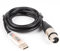 FTDI USB Rs485 XLR Dmx512 Stage Lighting Equipment Controller Cable DIY for SGM Dmxking Dmxcontrol Freestyler Download (Length:5m)