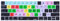 XSKN Studio One - Funda de silicona para teclado de MacBook Pro con barra táctil de 13 pulgadas y 15 pulgadas (A2159/A1989/A1706, A1990/A1707) 2018 2016 2017, diseño de EE. UU