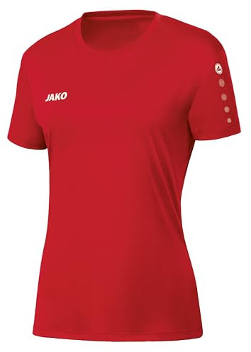 JAKO Damen Trikot Team Damen (Kurzarm), Sportrot, 44