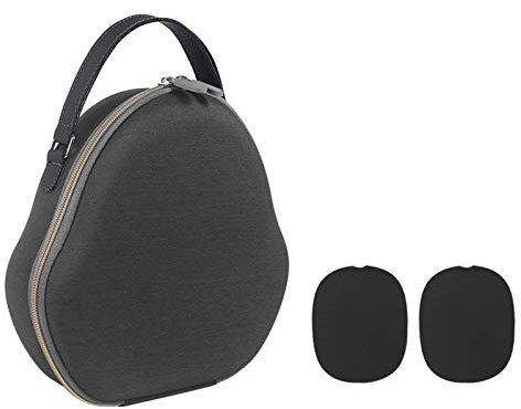 AirPod Max Hülle mit Ohrpolster-Abdeckungen, Kopfhörer-Aufbewahrungstasche, Headset-Reise-Tragetasche für AirPod ax