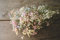 NaDeco Schleierkraut, getrocknet, im Bund, Länge ca. 50-60cm, in Natur und Gefärbt Gypsophila paniculata Gipskraut Trockenblumen Naturdeko Trockendeko für Vasen Pampasgras Deko, Farbe:Bunt