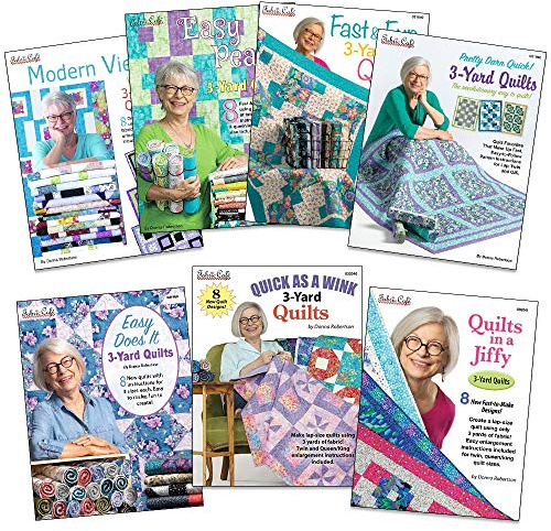 Fabric Cafe 2,7 m Quilts Muster Buch Bundle – alle 7 Bücher enthalten.
