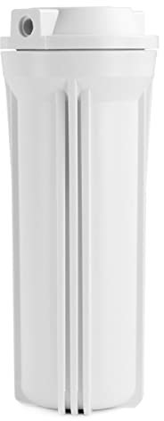 iSpring HW12 Boîtier de filtre à eau pour systèmes d'osmose inverse de cartouches de 25,4 x 6,3 cm Blanc