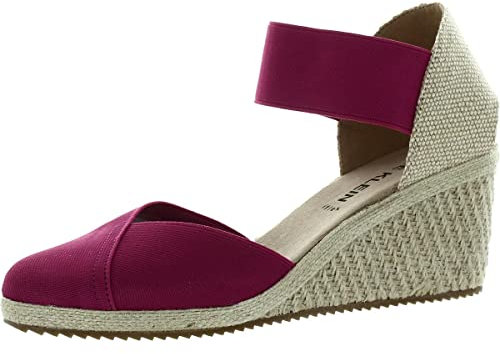 Anne Klein Zoey, Sandalias con cuña Mujer, Fucsia, 37 EU
