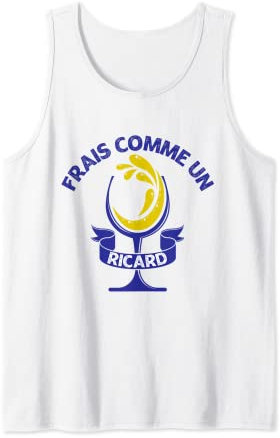 Homme Frais Comme un Ricard - Ricard Pastis Apéro Débardeur