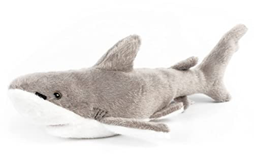 Zappi Co Plüschtier für Kinder, gefüllt, weich, kuschelig, Teil der Safari-Tier-Kollektion, perfekt für Kinder (29 cm Länge) (Mako-Hai)
