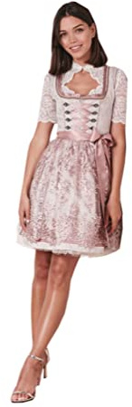 Krüger Dirndl Delia (50cm), (419162-050), Größe:36, Farbe:Natur (0015)