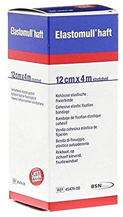 BSN Medical Elastomull Haft Benda Elastica Autoadesiva Forte 4m x 12cm, 1 Pezzo