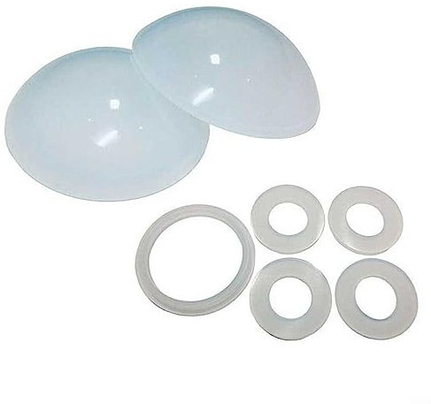 Lot de 2 joints d'étanchéité en forme de dôme/champignon, joint d'étanchéité pour ventilateur Coleman - Kit de réparation de joints anti-retour