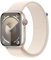 Apple Watch Series 9 [GPS + Cellular] Smartwatch con Caja de Aluminio en Blanco Estrella de 45 mm y Correa Loop Deportiva Blanco Estrella. Monitor de entreno, App Oxígeno en Sangre, Neutro en Carbono