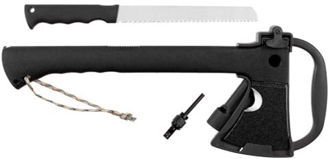 Fox Outdoor Axt, Survival, Nylonstiel, schwarz, Scheide
