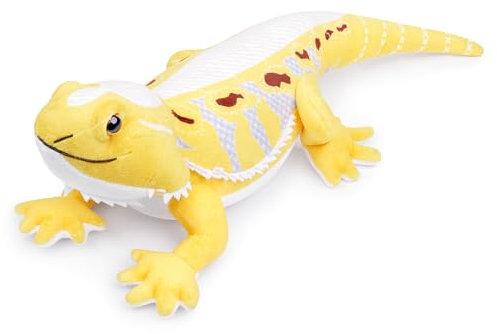 lilizzhoumax Eidechse Kuscheltier Echse Plüschtier 46cm/18zoll Simuliertes Tier Kawaii Eidechse Plüschtier, Realistische Spielzeug für Wilde Tiere, Geschenk für Kinder Jungen Mädchen