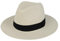 SCHIETWETTER Herren Panamahut Carlos, Strohhut für Herren, Sommerhut, aus 100% Papier Creme M/L