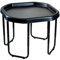 Black Mixing Play Age 3+ Tray 70cm Diameter & Height Adjustable Stand - For Fun Tuff & Messy Sand, Water Spot & Glitter Play.