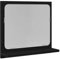 vidaXL Badspiegel Schwarz Eichen-Optik 40x10,5x37 cm Holzwerkstoff, Badezimmerspiegel, Wandspiegel, Wandspiegel Badezimmer, Kosmetikspiegel