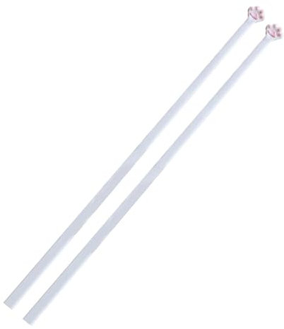 Gihioue Essstäbchen Mit Katzenpfoten, Wiederverwendbare Chop Sticks, Einfache Grip Nicht Rutschrosa Utensilien Für Küche, Zuhause, Hotel, Restaurant, Party, 15 Cm
