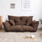 Mid Century Modernes, bequemes Sofa, Couch, stilvoller Liebessitz für kleine Räume, perfekt für Wohnzimmer, Schlafzimmer, Büro und Wohnung, platzsparende Möbellösung